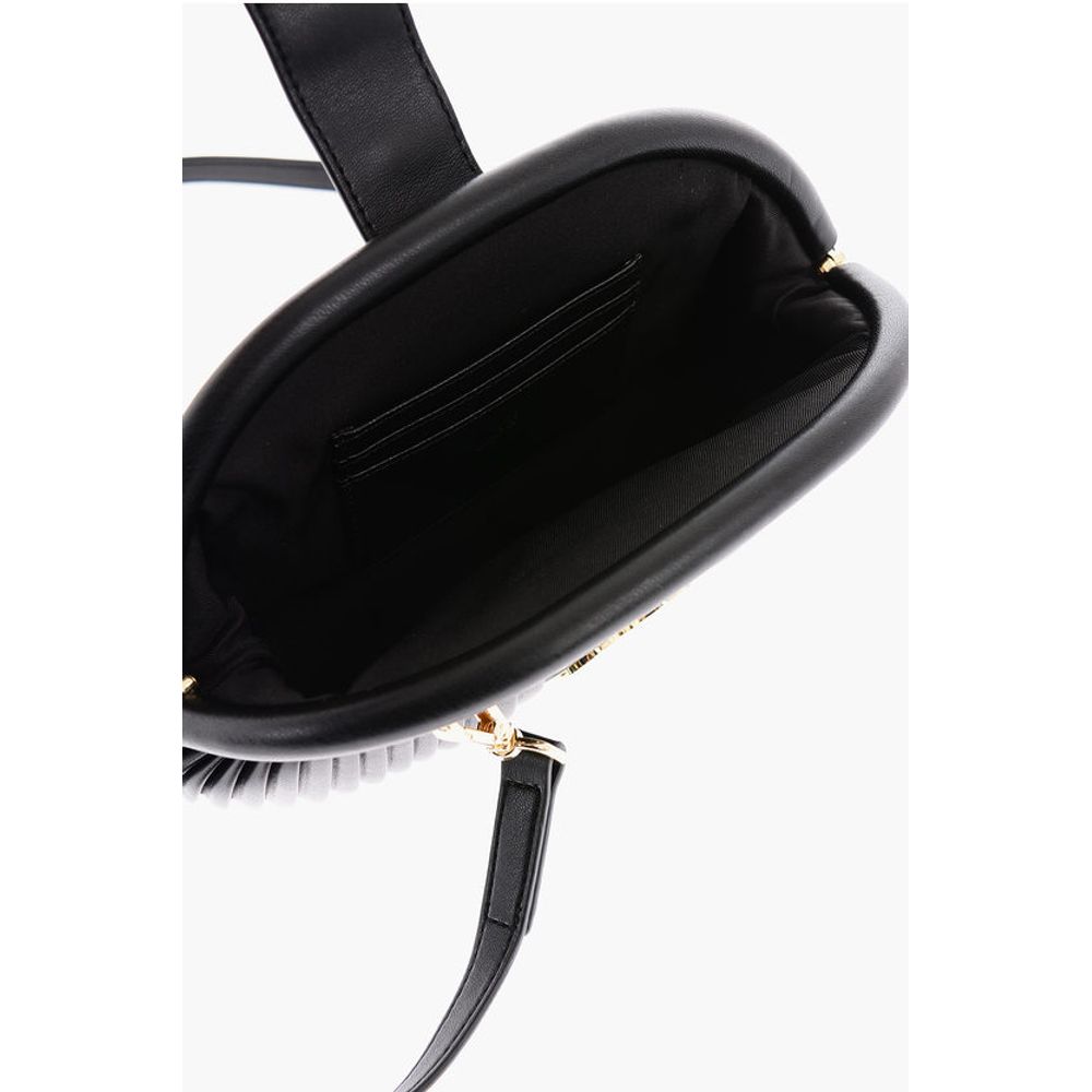 Moschino Schwarze Tragetasche aus Polyethylen