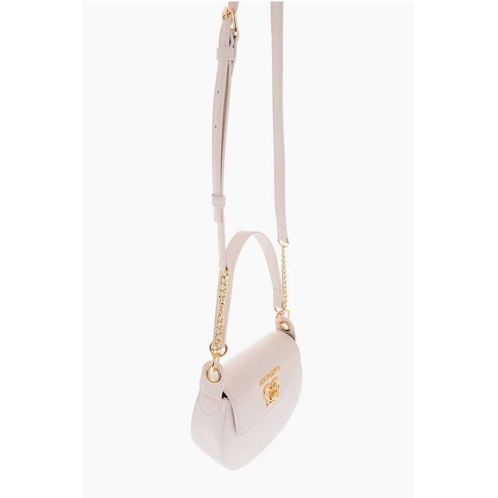 Moschino Weiße Polyethylen-Umhängetasche