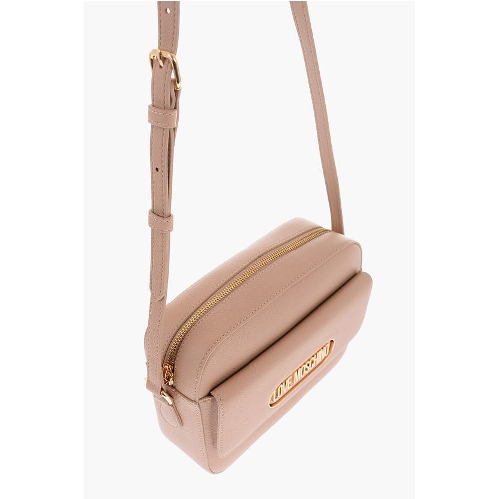 Moschino Beige Polyethylen Umhängetasche