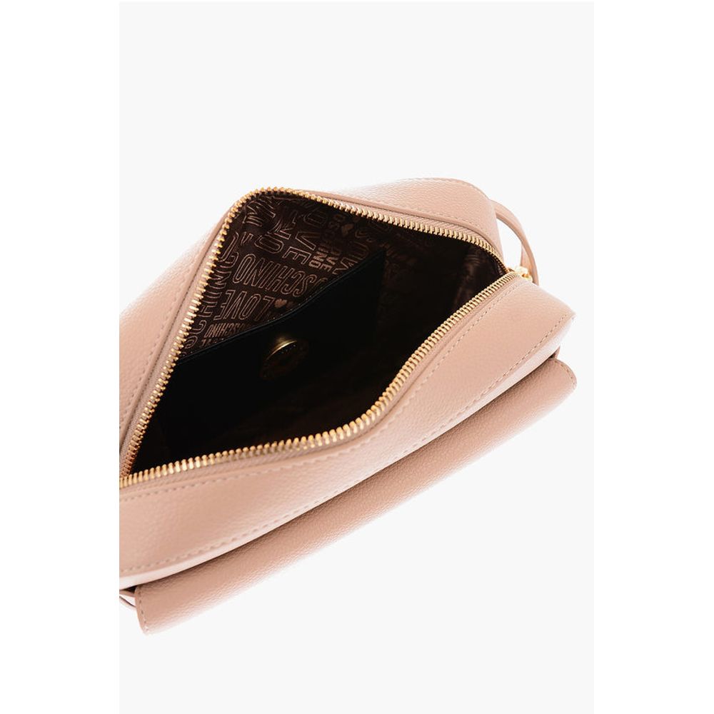 Moschino Beige Polyethylen Umhängetasche