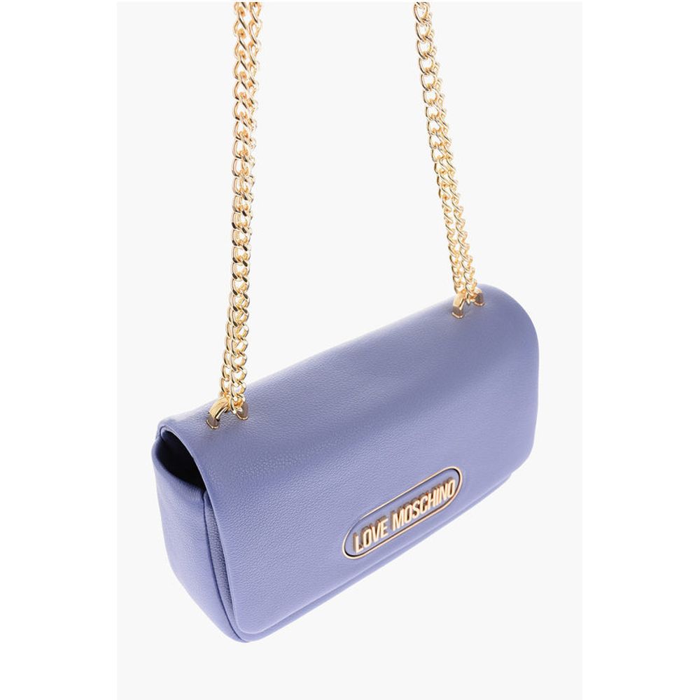 Moschino Lila Polyethylen Umhängetasche