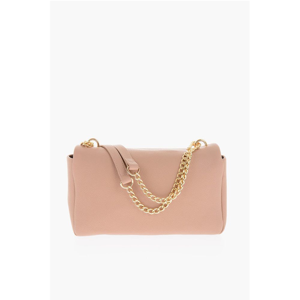 Moschino Braune Polyethylen-Umhängetasche