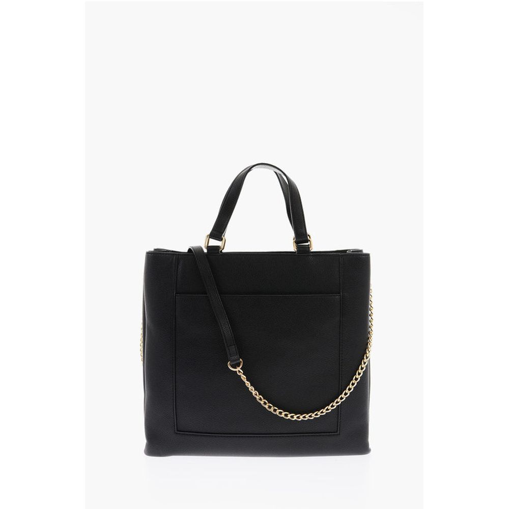 Moschino Schwarze Polyethylen-Umhängetasche