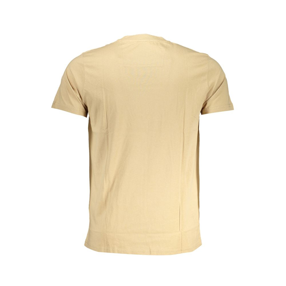 Cavalli Class T-Shirt aus beiger Baumwolle