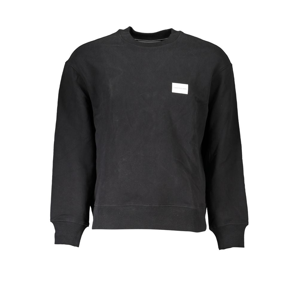 Calvin Klein Schwarzer Baumwollpullover