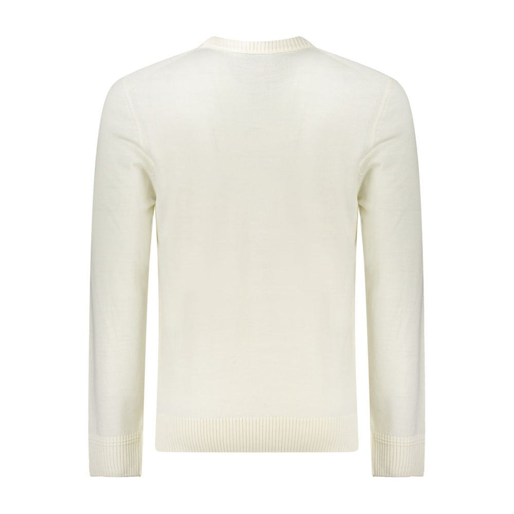 Hugo Boss Weißer Pullover aus Wolle für Männer