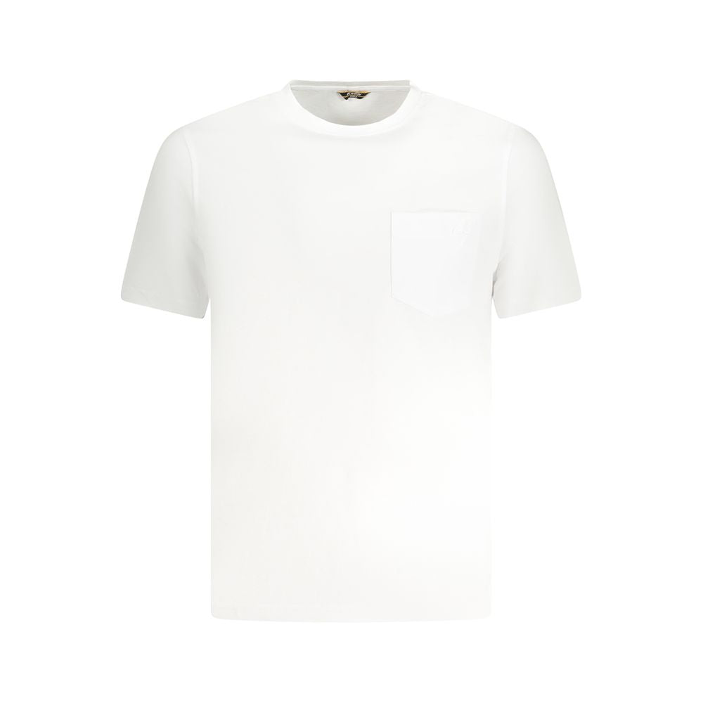 K-WAY T-Shirt aus weißer Baumwolle