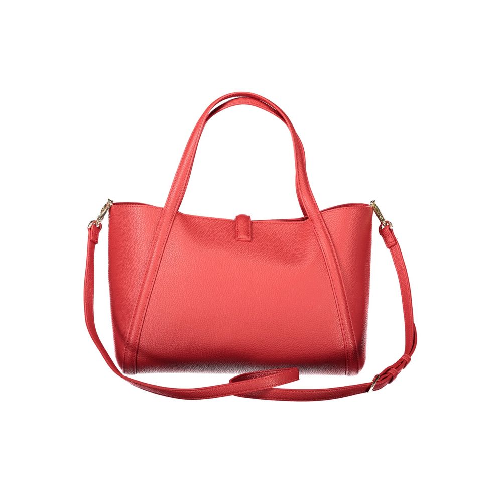 Mario Valentino Rote Polyethylen Frauen Handtasche