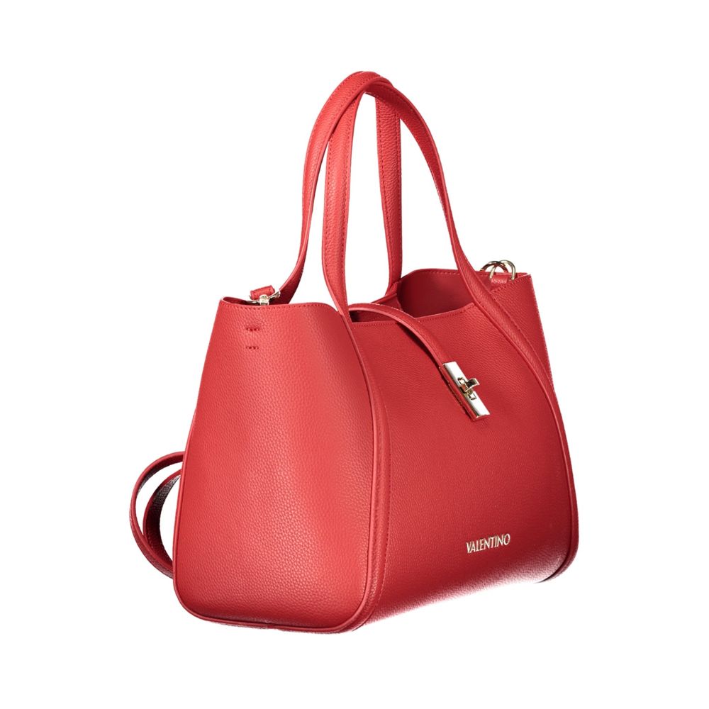 Mario Valentino Rote Polyethylen Frauen Handtasche