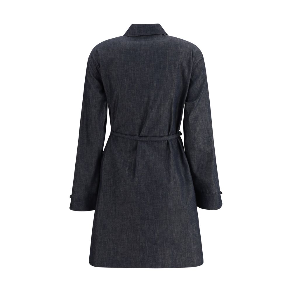 Fendi Chambray-Kleid