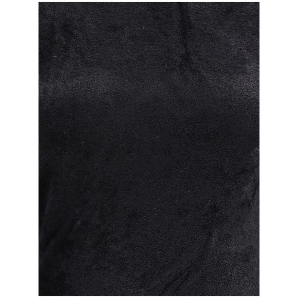 Versace Chenille Top mit halbem Nacken