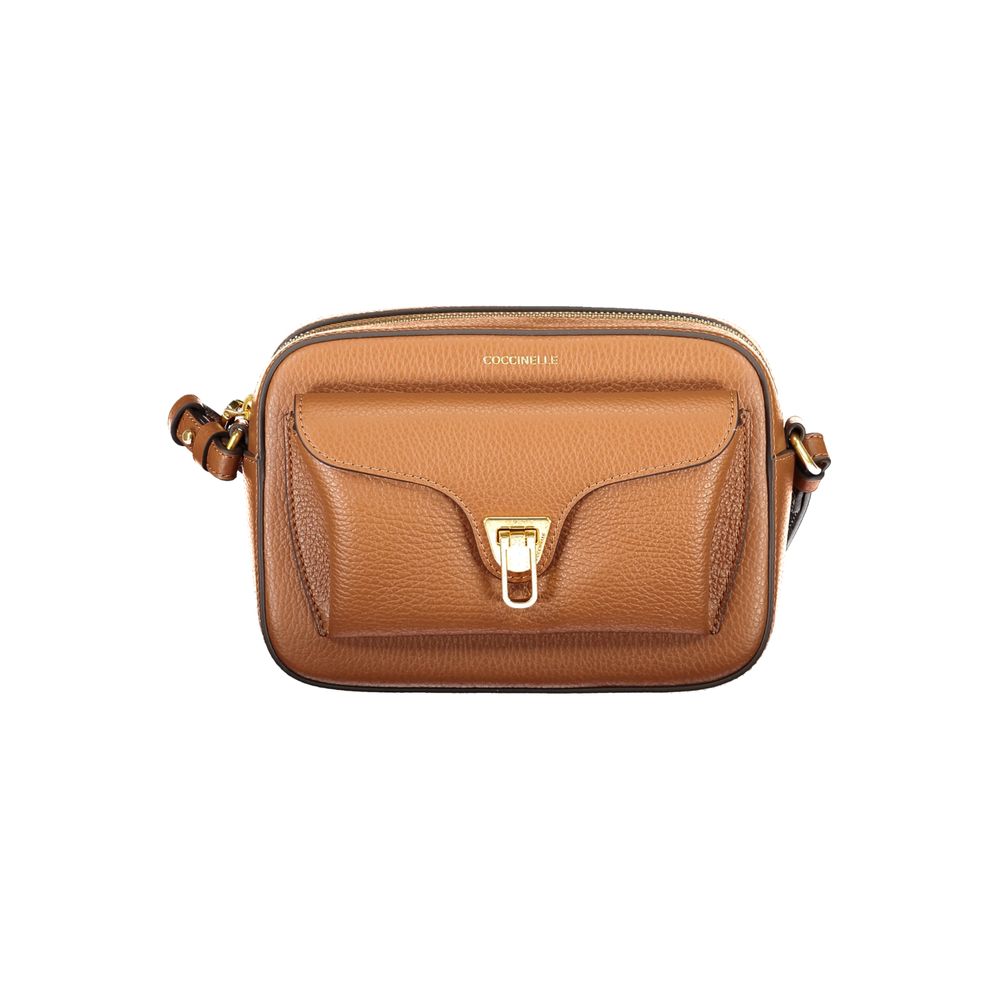 Coccinelle Braunes Leder Frauen Handtasche