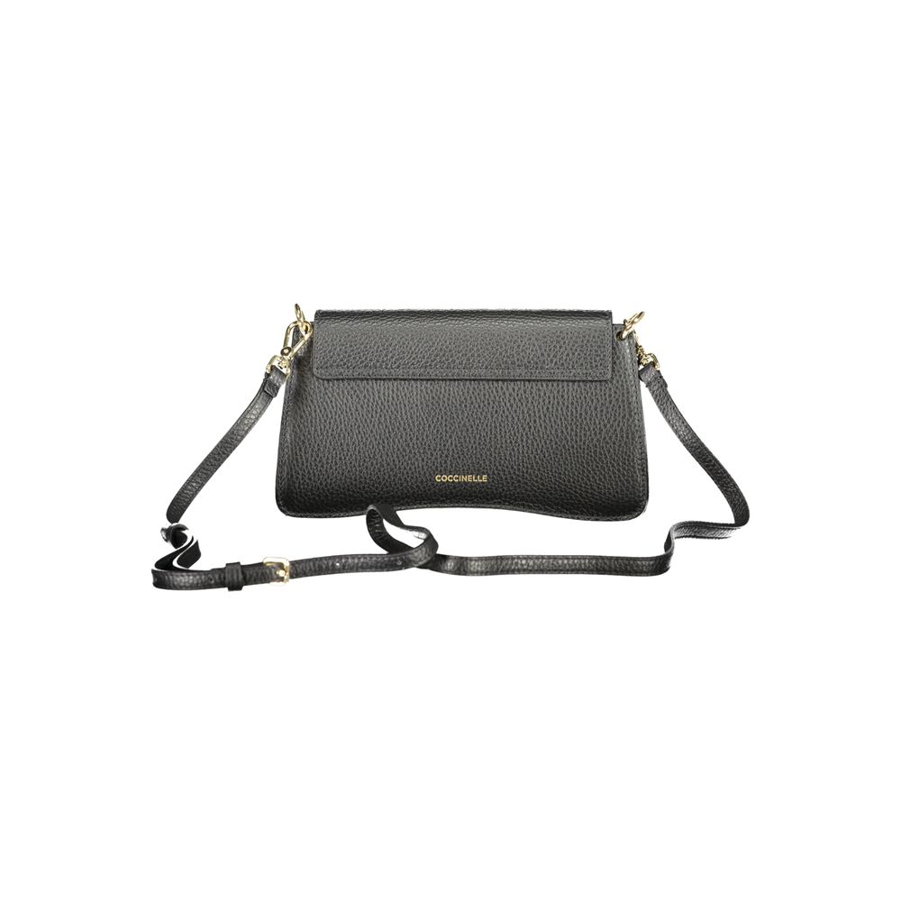 Coccinelle Schwarzes Leder Frauen Handtasche
