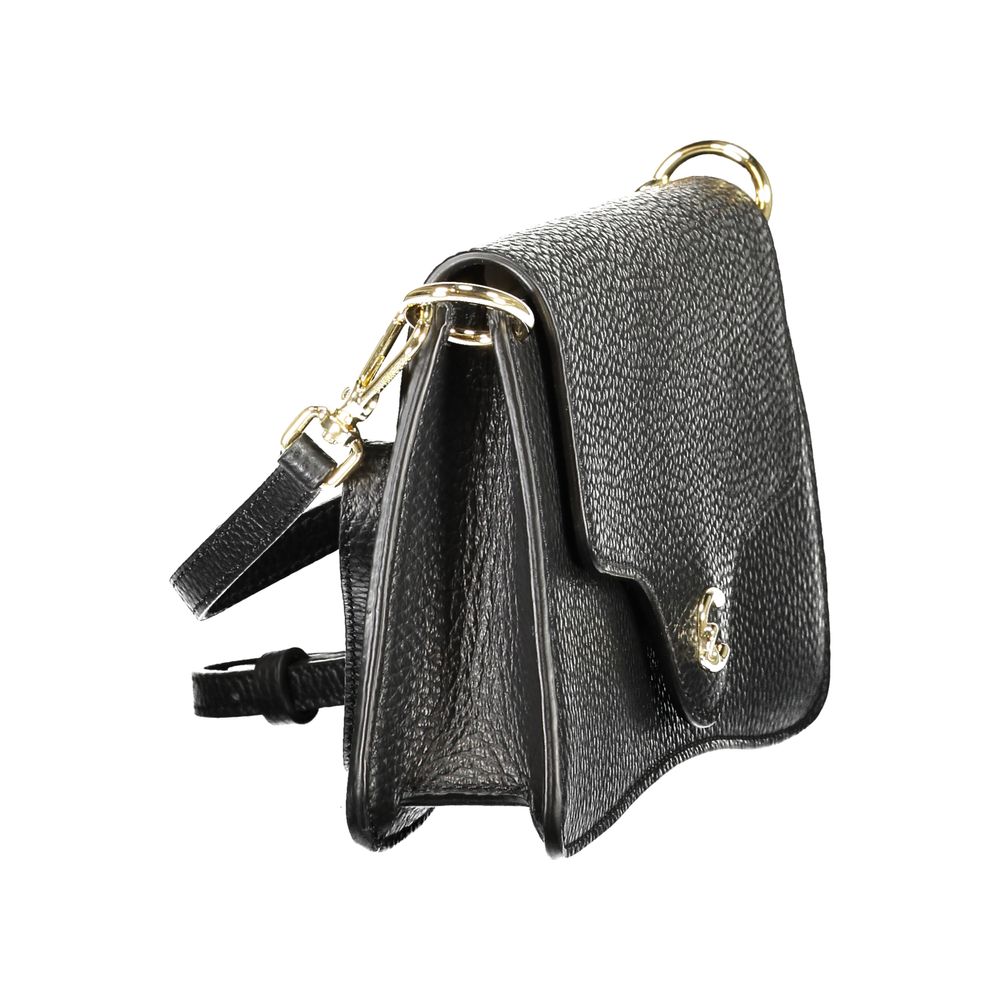 Coccinelle Schwarzes Leder Frauen Handtasche