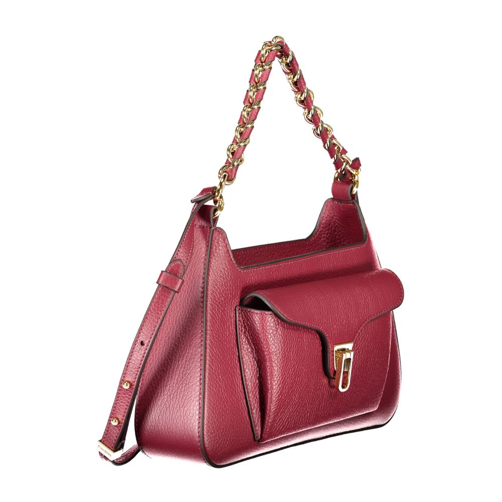 Coccinelle Lila Leder Frauen Handtasche