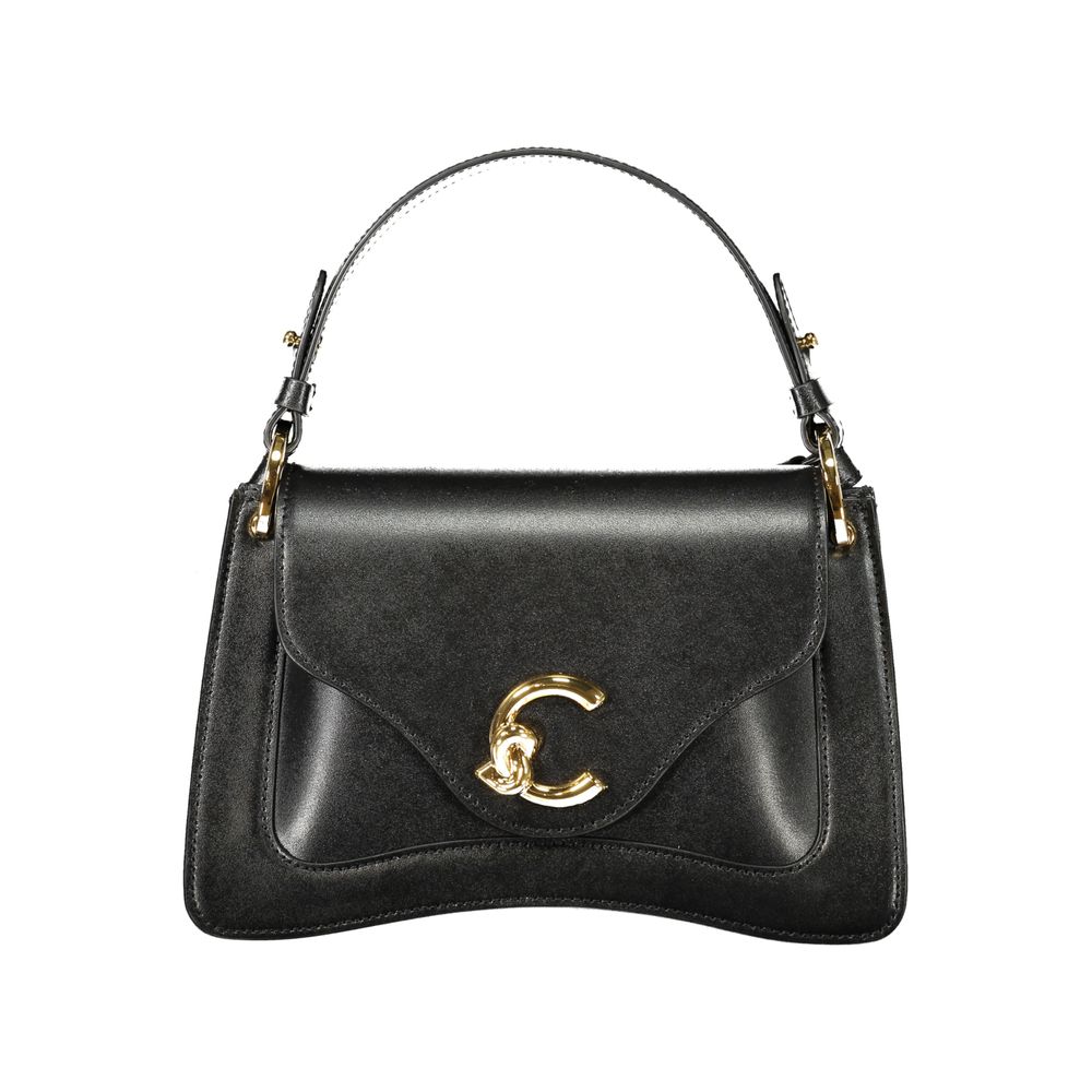 Coccinelle Schwarzes Leder Frauen Handtasche