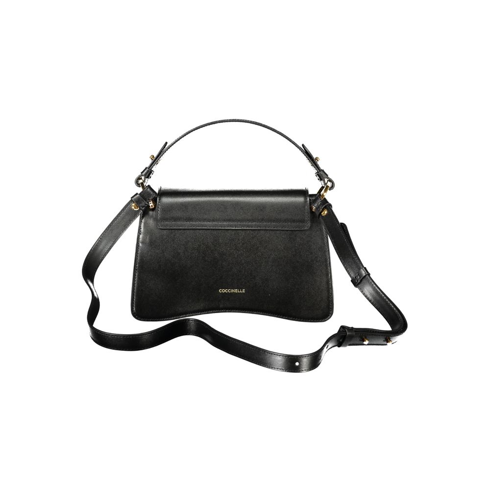 Coccinelle Schwarzes Leder Frauen Handtasche
