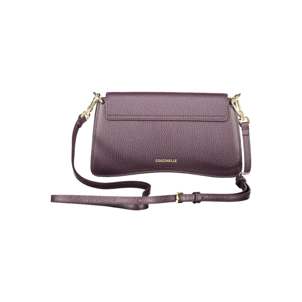 Coccinelle Lila Leder Frauen Handtasche