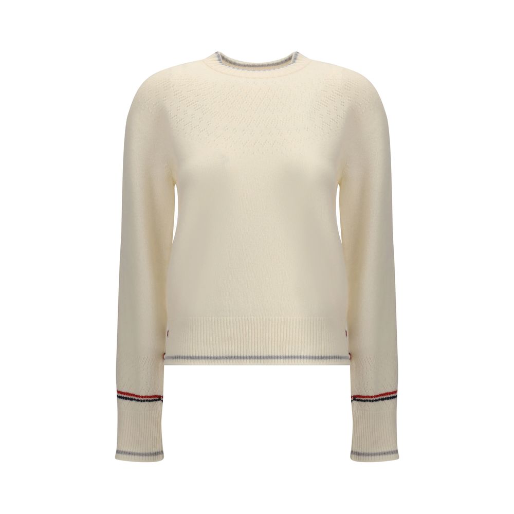 Thom Browne Pointelle Pullover aus Wolle