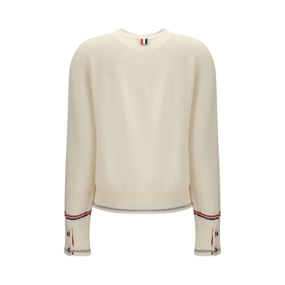 Thom Browne Pointelle Pullover aus Wolle
