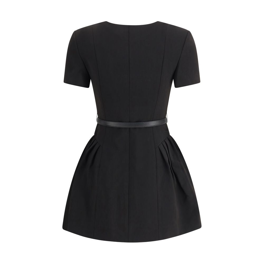 Self-Portrait Kurzärmeliges Kleid aus Krepp