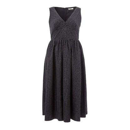 Elegant black polyethylene dress