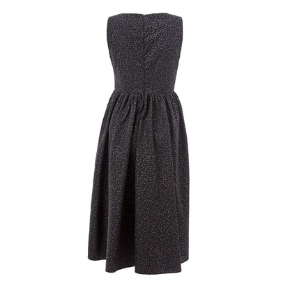 Elegant black polyethylene dress