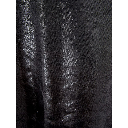 Elegant black polyester dress