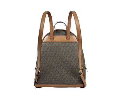 Michael Kors Rhea Medium PVC Rucksack Büchertasche Braun