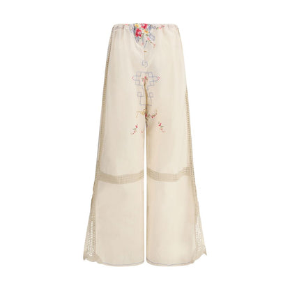 Ella Hose mit Blumendetails