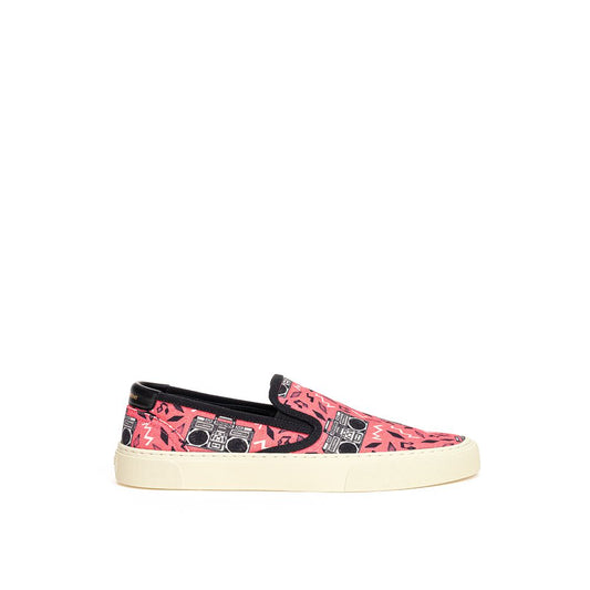 Pink Cotton Sneakers