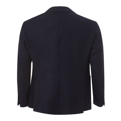 Elegant Lardini jacket made of blue cotton