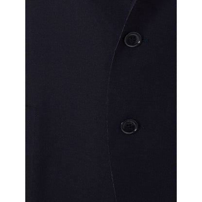 Elegant Lardini jacket made of blue cotton