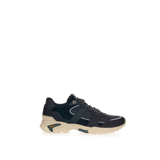 Black suede sneaker