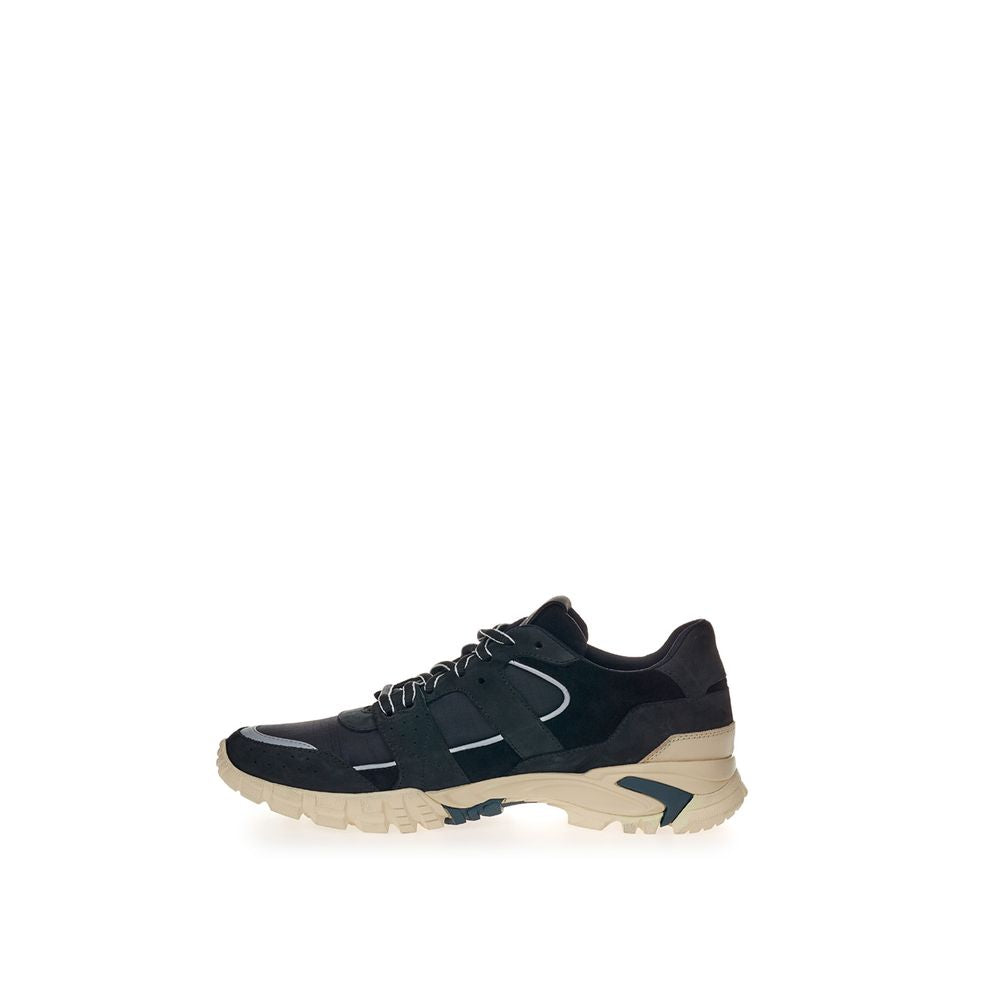 Black suede sneaker