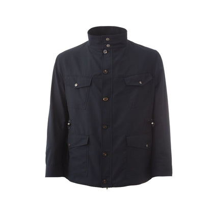 Elegant men's jacket made of wool blend