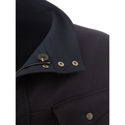 Elegant men's jacket made of wool blend