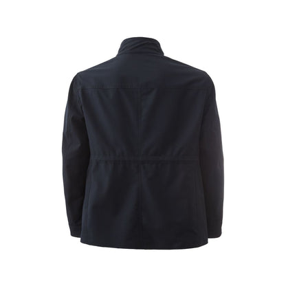 Elegant blue wool jacket for men