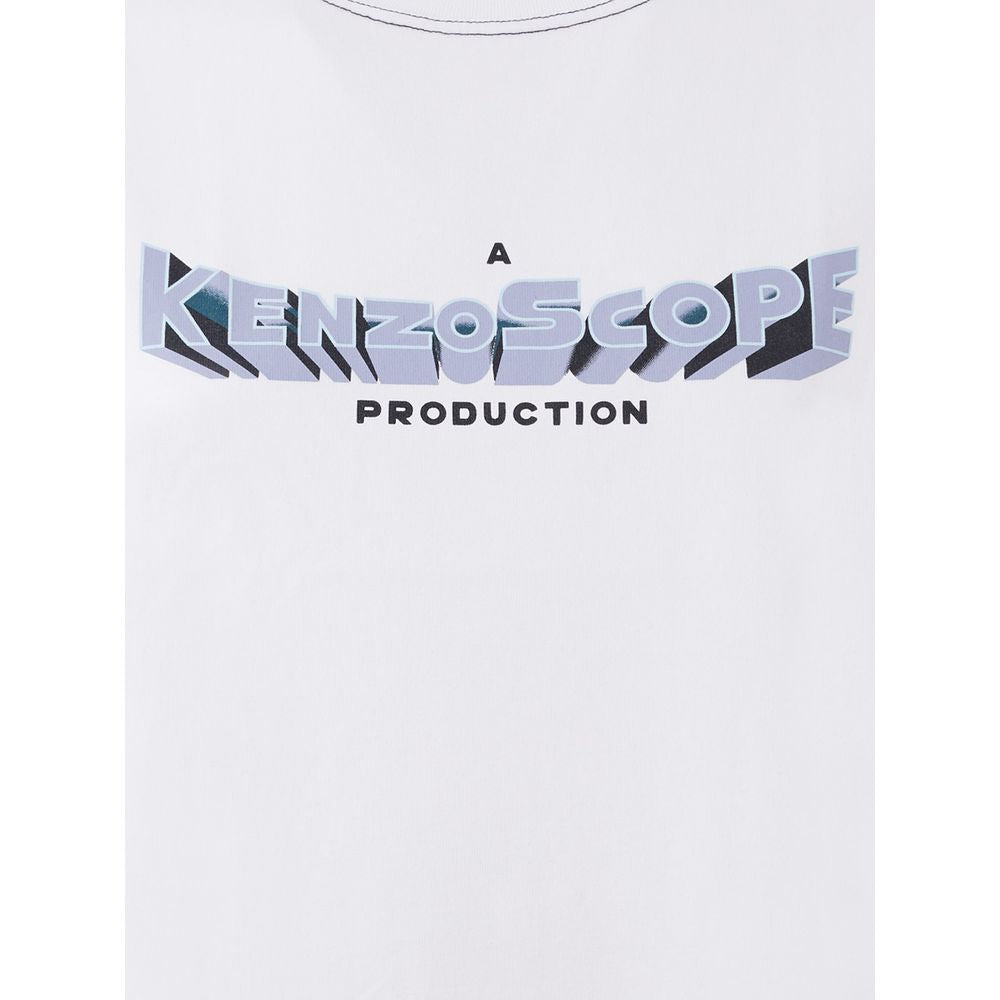 Elegant white cotton top for women