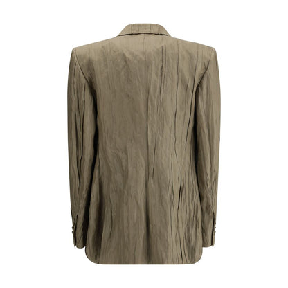 Gabriela Hearst Mairi Blazer aus geraffter Seide