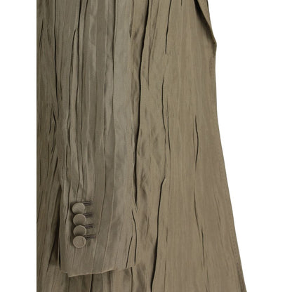 Gabriela Hearst Mairi Blazer aus geraffter Seide