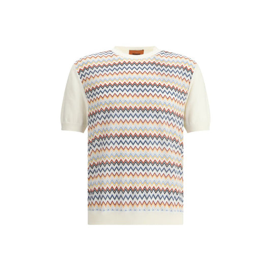 Missoni ZickZack-Muster Strick-T-Shirt
