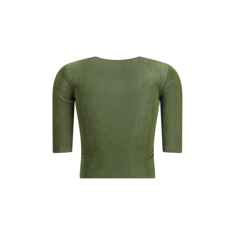 Saint Laurent Kurzärmeliges Top