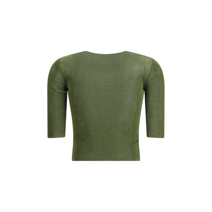 Saint Laurent Kurzärmeliges Top