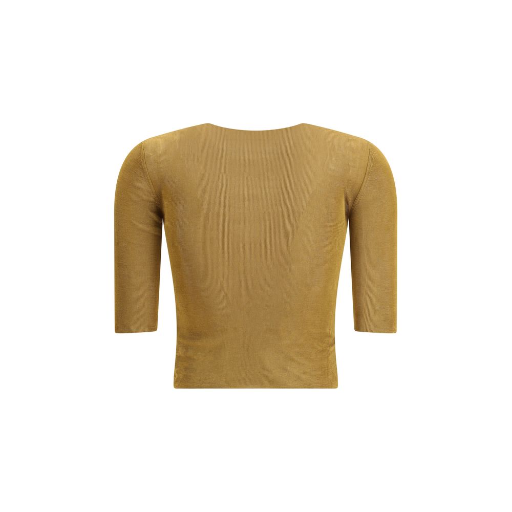 Saint Laurent Kurzärmeliges Top