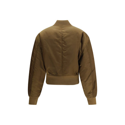 Saint Laurent Glänzende Bomberjacke aus Nylon