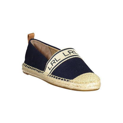 Ralph Lauren Blauer Polyester Damen-Flachschuh