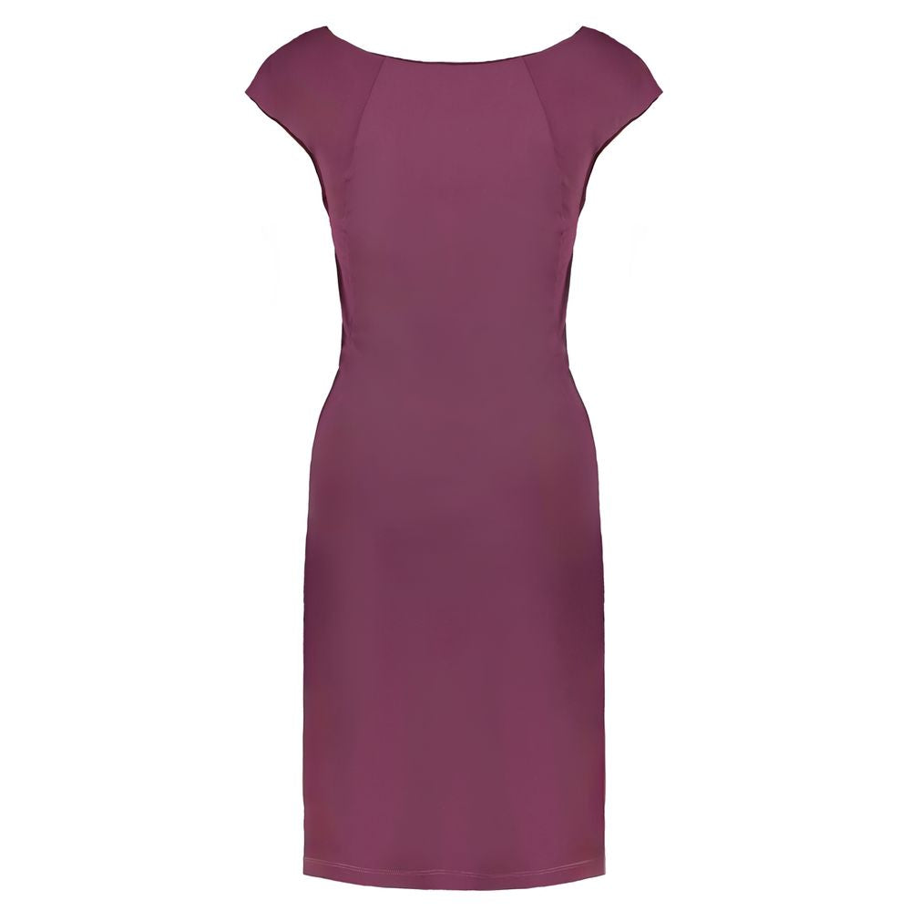 Patrizia Pepe Lila Elastan-Kleid