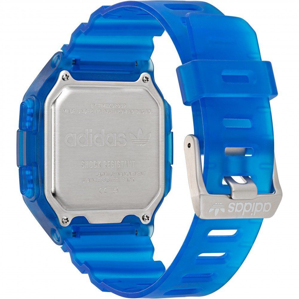 Adidas Blaue Synthetikuhr