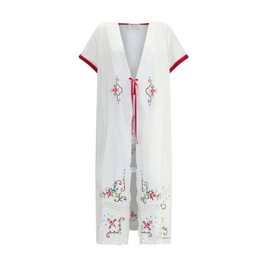 Ella Lange Jacke mit Blumendetails